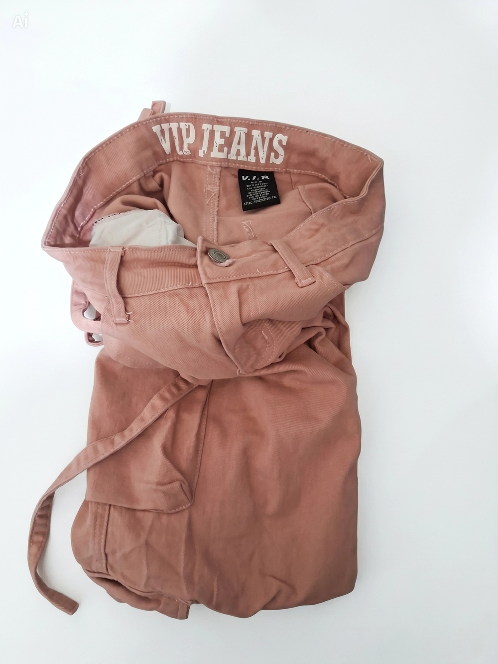 VIP Jeans High-Rise Women's Jeans in Dusty Rose